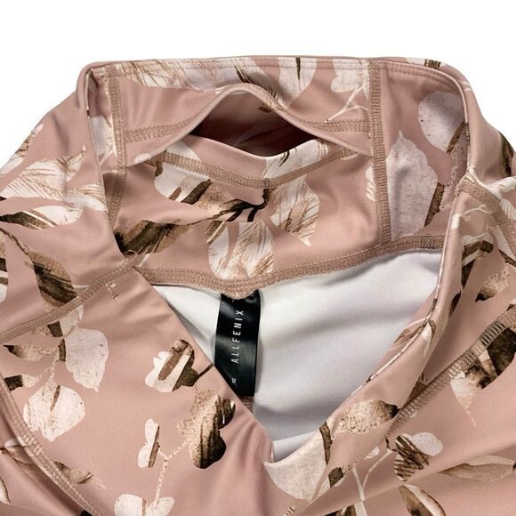Anthropologie All Fenix Leggings Sz M Pink High Rise Active Sporty Yoga Pull On - Picture 13 of 14